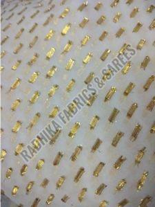 Embroidered Georgette Fabric, For Dupatta, Width : 35-36