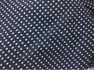 Polka Dot Georgette Fabric