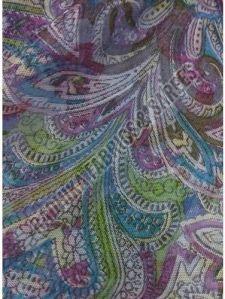 Printed Mesh Fabric, For Garments