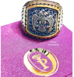 Designer Pure Silver Turkey Ring for Men