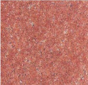 Natural Stone Sindoori Red Granite Customizable