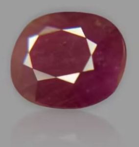 Ruby Stone, Color : Red