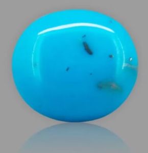 Turquoise Stone Firoza– 29.72 Carat, Color : Blue