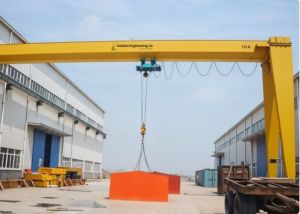 Semi- Gantry Crane, Color : Depends On Customer Preference