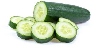 Fresh English Cucumber, Color : Green