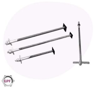 Foundation Bolt, Length : Standard, Packaging Type : Bulk