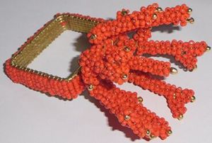 Beaded Napkin Rings for Table Setting Decoration