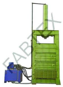 Automatic Waste Cotton Baling Press, Color : Green, Blue