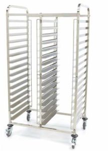 18 SWG Stainless Steel Bakery Tray Rack