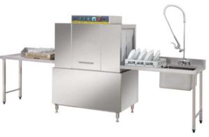 Conveyor Dishwasher, Voltage : 400V/50Hz/3ph