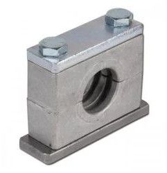 Aluminium Hydraulic Pipe Clamp, Color : Silver