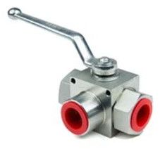 MS Three Way Ball Valve for Hydraulic