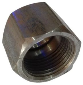 Mild Steel Hexagonal Pressure Pipe Nut, Thickness : 20mm for Industrial