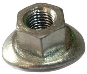 Mild Steel Wing Revolving Washer Nut, Color : Silver
