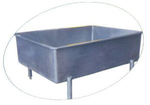 Milk Dump Tank, Color : Silver