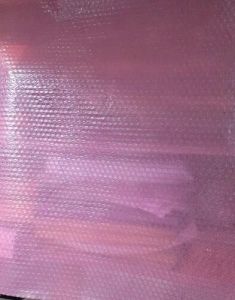 Plastic Antistatic Air Bubble Film, Color : Pink for Multi Purpose