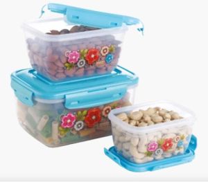 Lock And Seal Containers, Shape : Rectangular, Square