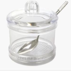Glass Priya Pickle Pot, Color : Transparent