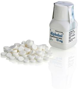 Alphabol 10mg Tablets, Composition : Methandienone