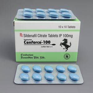 Cenforce-100 Tablets, Color : Blue, Composition : Sildenafil Citrate