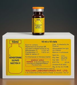 Mephentermine Sulphate Injection