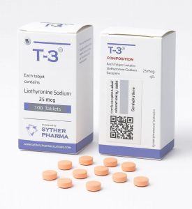 T-3 Tablets, Color : Pink, Composition : Liothyronine Sodium