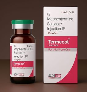 Termecot Mephentermine Injection, Form : Liquid