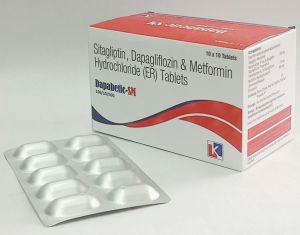Dapabetic Sm Sitagliptin Dapagliflozin Hydrochloride Tablets
