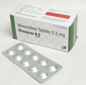 Moxopran 0.3mg Moxonidine Tablets