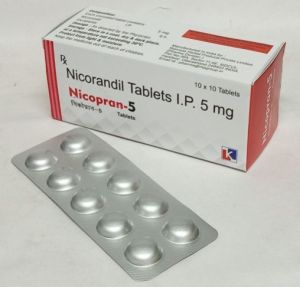 Nicopran 5mg Nicorandil Tablets