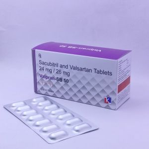 Valpran Sb 50mg Sacubitril Valsartan Tablets