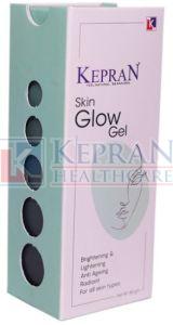 Kepran Skin Glow Gel, Color : Transparent, Packaging Type : Bottle