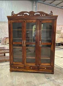 Long Life Sheesham Wood Almirah for Storage