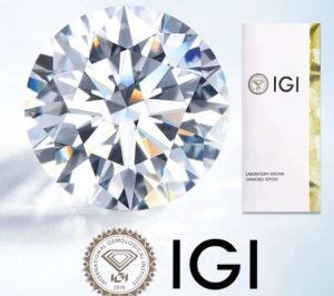 Polished IGI Certified Round Shape Diamond, Color : White 0-10mm