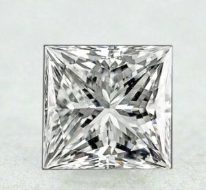 Polished IGI Princess Cut Certified Natural Diamond for Jewellery Use