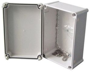 Powder Coated Mild Steel Box Enclosure, Color : Gray