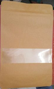 7 X 11.15 Inch  Kraft Paper Pouch