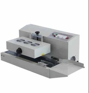 50 Hz Stainless Steel Continuous Induction Sealing Machine