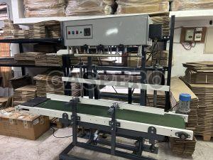 Polished Electric Semi Automatic Band Sealing Machine, Color : Silver