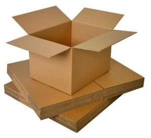 Kraft Paper (100–300 GSM) Corrugated Packaging Box