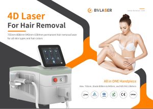 Bv Laser – 4D Four Wavelength Diode Laser Hair Removal Machine (Fda Approved)