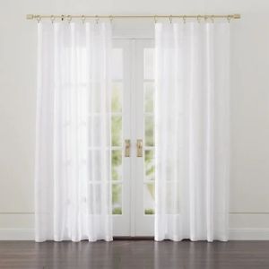 Polyester White Sheer Curtain, Speciality : Easily Washable