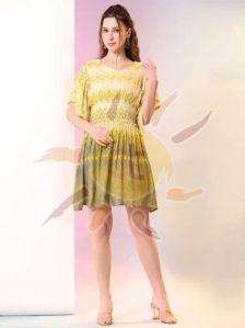 Ladies Pista Green Tunic Top