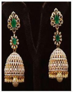 Chandbali Jhumka Earrings Combo