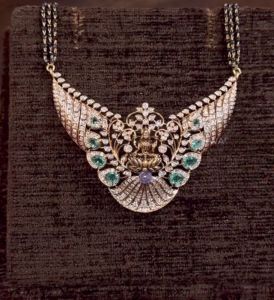 Antique Breads Golden Mangalsutra