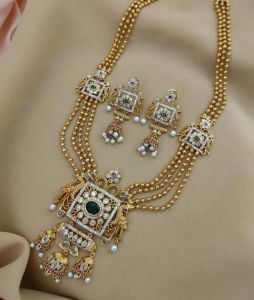 Premium Zircon Wedding Necklace Set