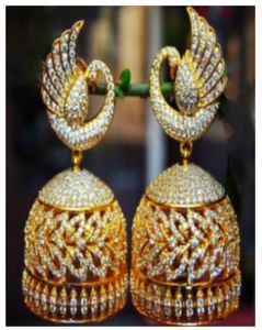 Premium Alloy Trendy Fashion Jhumka Earrings