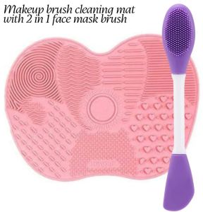 Makeup Brush Cleaning Brush, Bristle Material : Synthetic