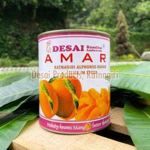 Alphonso Mango Slice In Sugar Syrup, Shelf Life : 30 Months