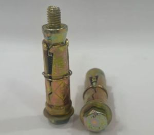 Polished Brass Anchor Fasteners, Color : Golden